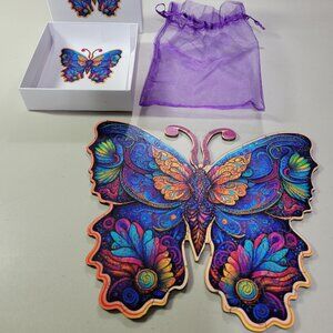 Wooden Butterfly Puzzle